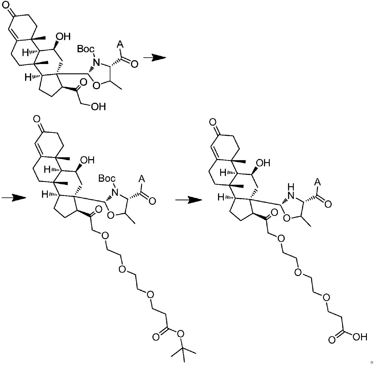 Aldosterone derivative and preparation method thereof