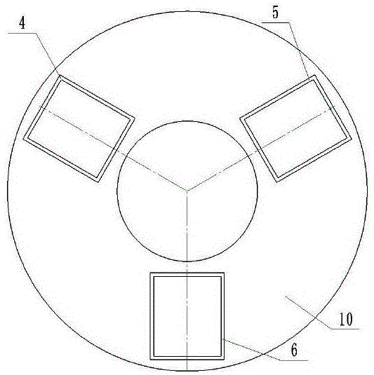 Multi-material digital light processing (DLP) three-dimensional printing method and printing equipment thereof