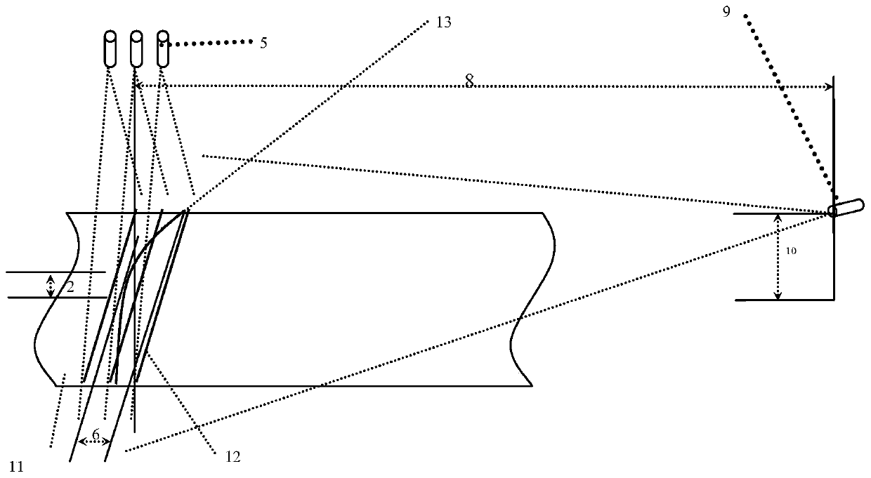 A laser flatness monitoring method and system for a hot rolling skin pass unit