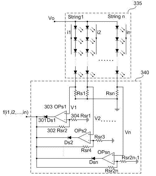 LED (light emitting diode) illumination driving circuit and method