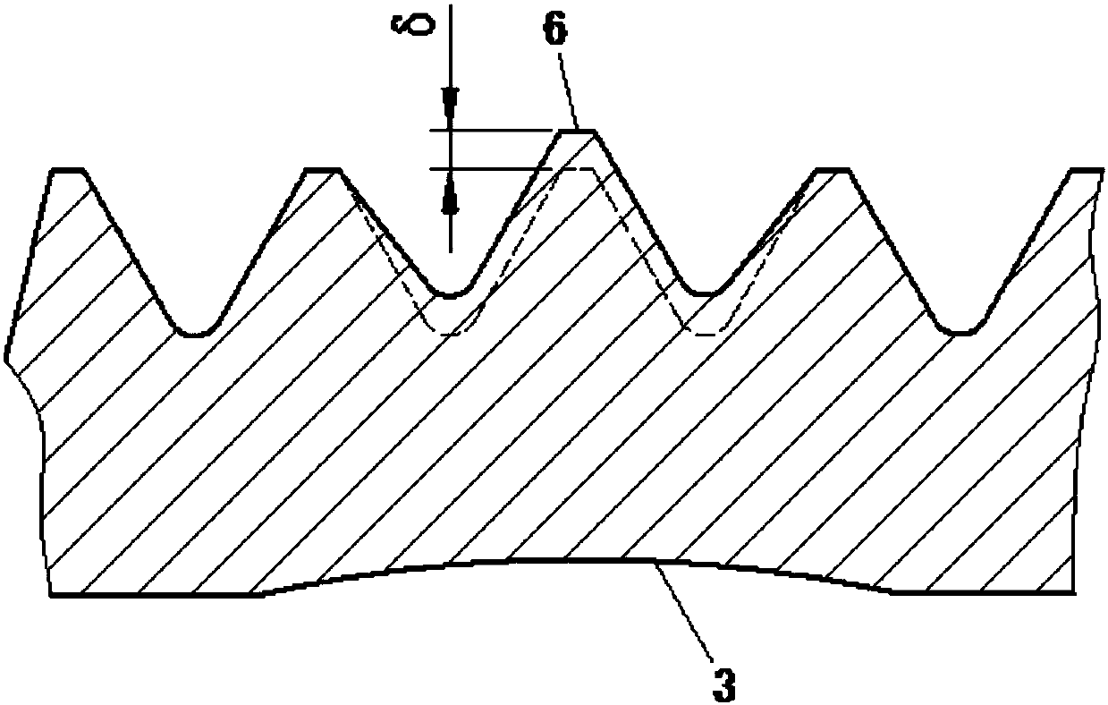 Dodecagonal spline tooth rotation preventing self-locking check ring