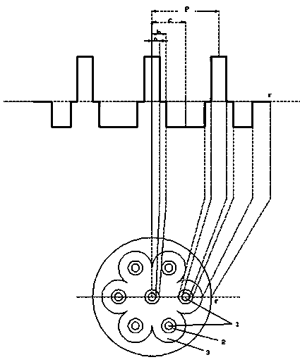 Multi-core optical fiber