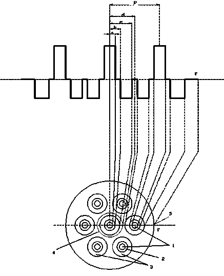 Multi-core optical fiber