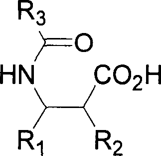 Resolution method of beta-amino acid