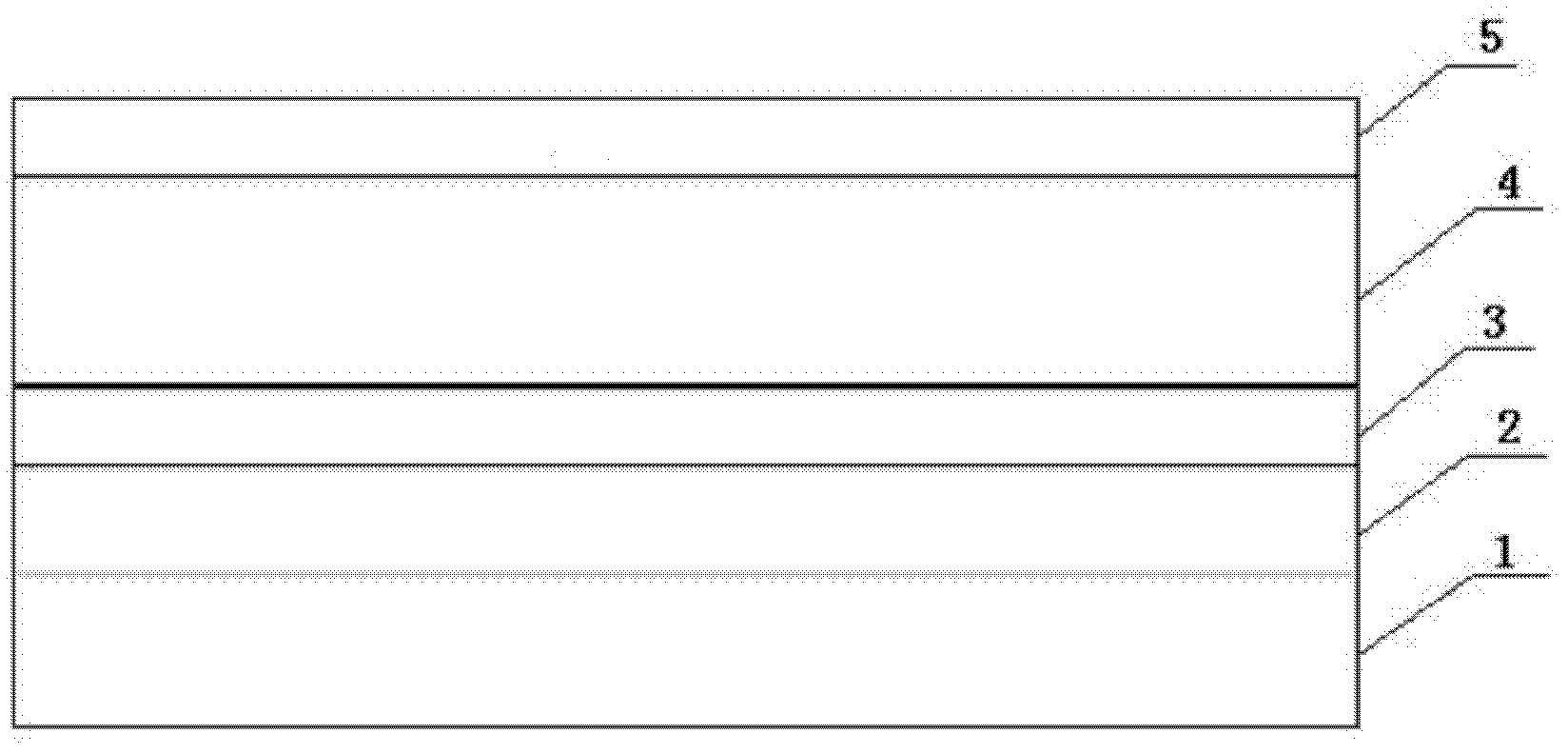 Solar cell with carbon germanium thin film as intrinsic layer and preparation method thereof