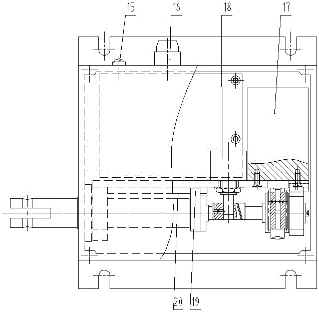 A linear motion throttle actuator