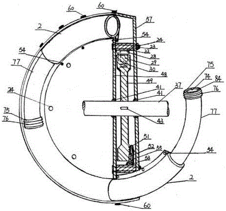 Twin-turbine internal combustion engine