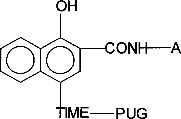 Timing release developing inhibitor cyan colour coupler and preparation thereof