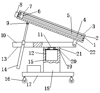 Tool structure for quick assembly of switch cabinet