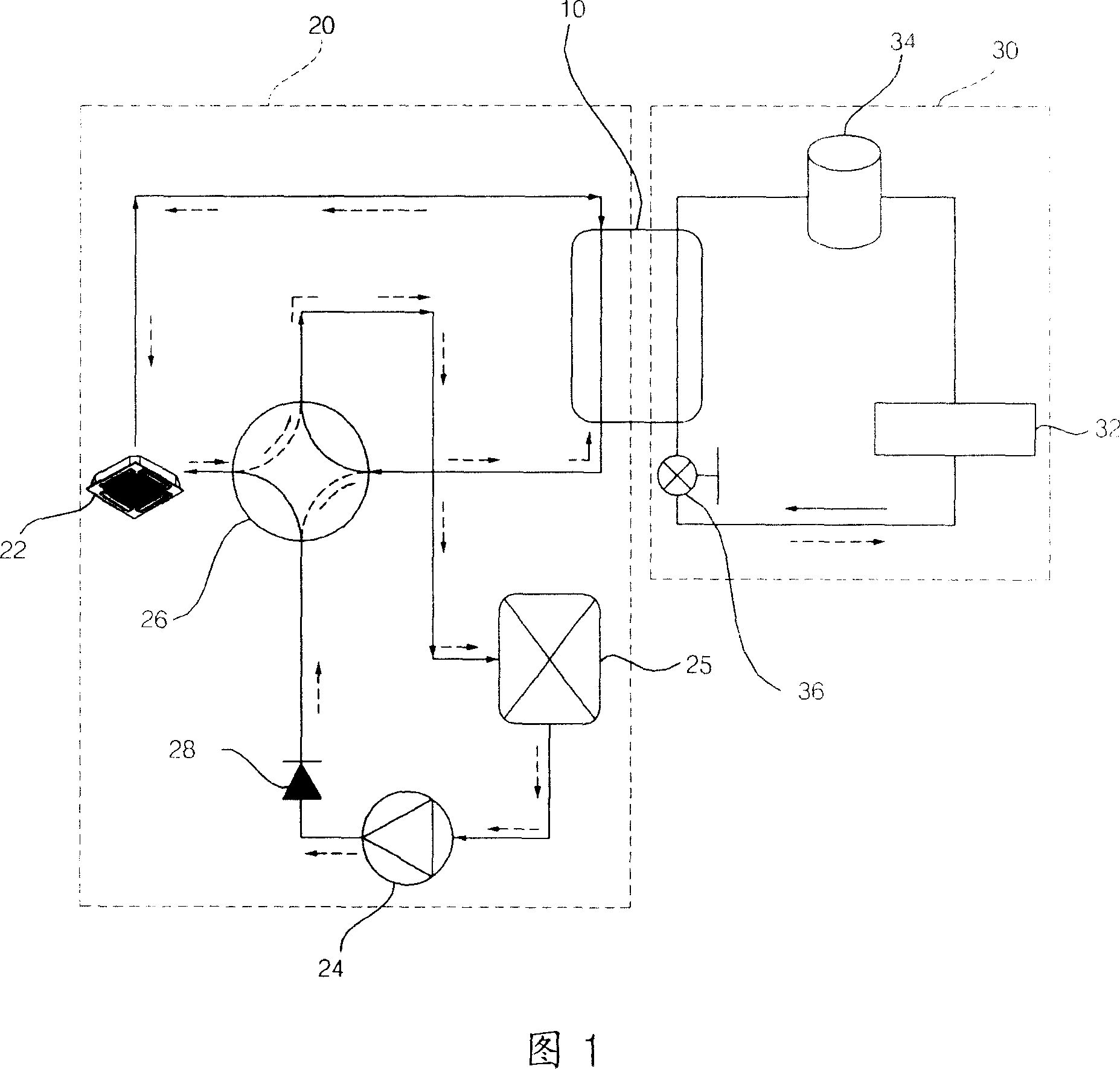 Disk type heat exchanger