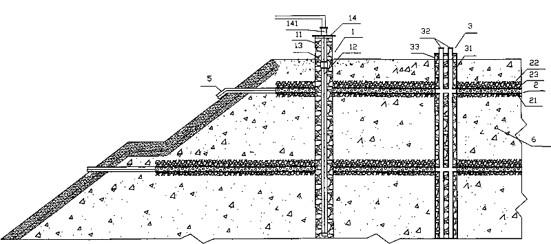 System and method for guiding discharge and collection of landfill gas