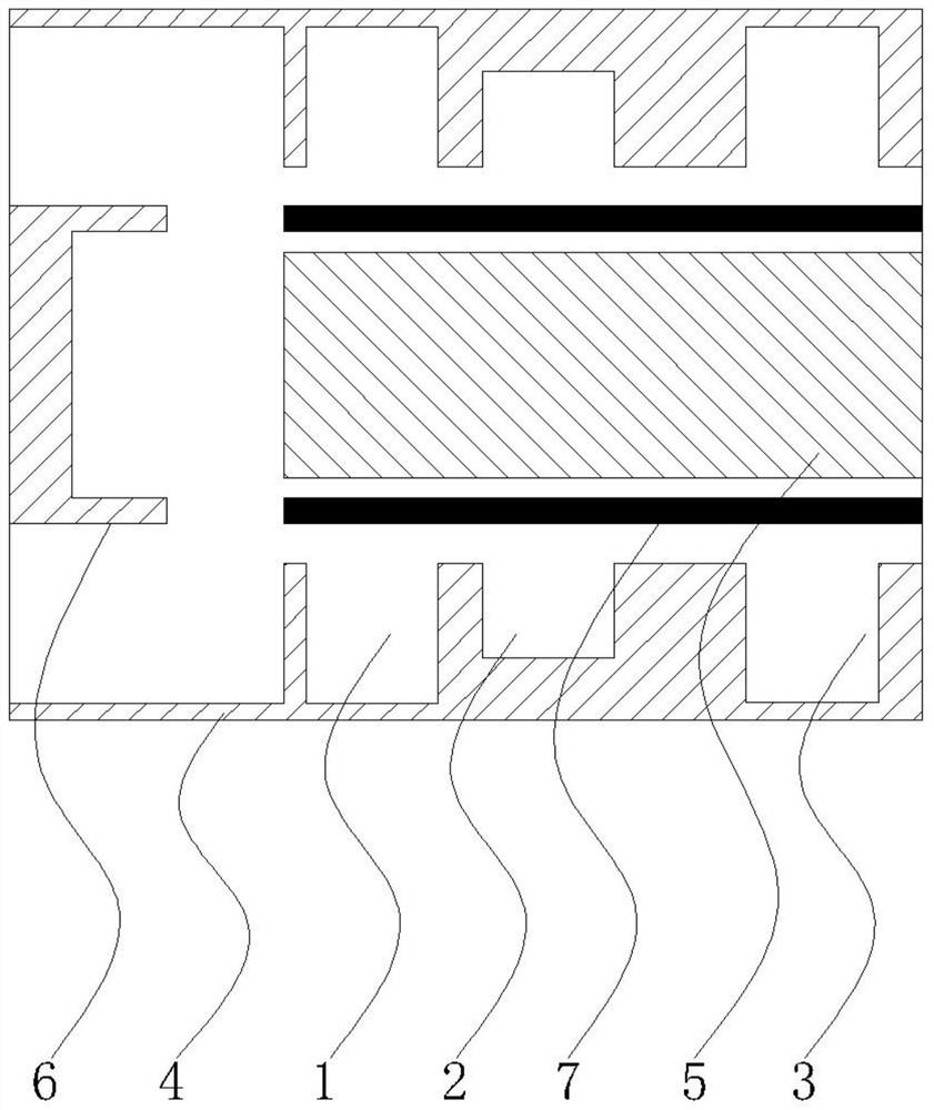 An L-band three-cavity high-power microwave device