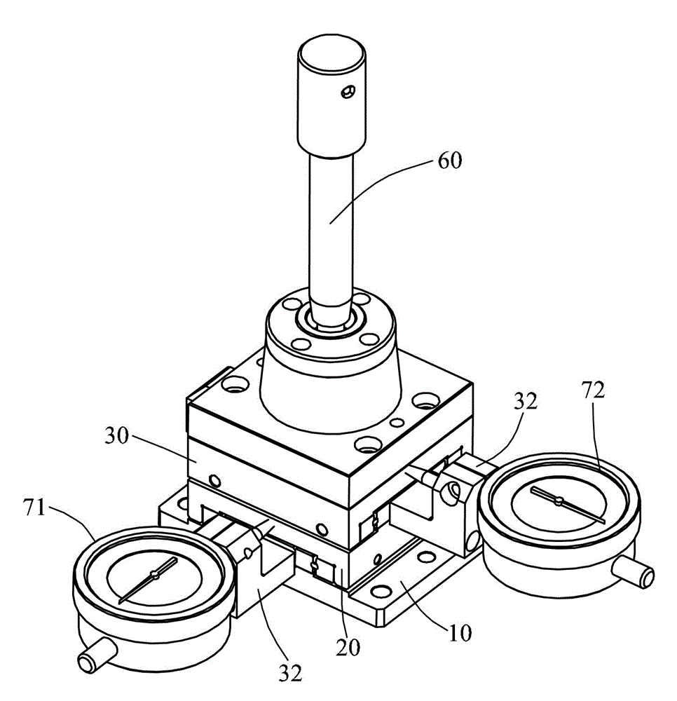 Installation hole detection device