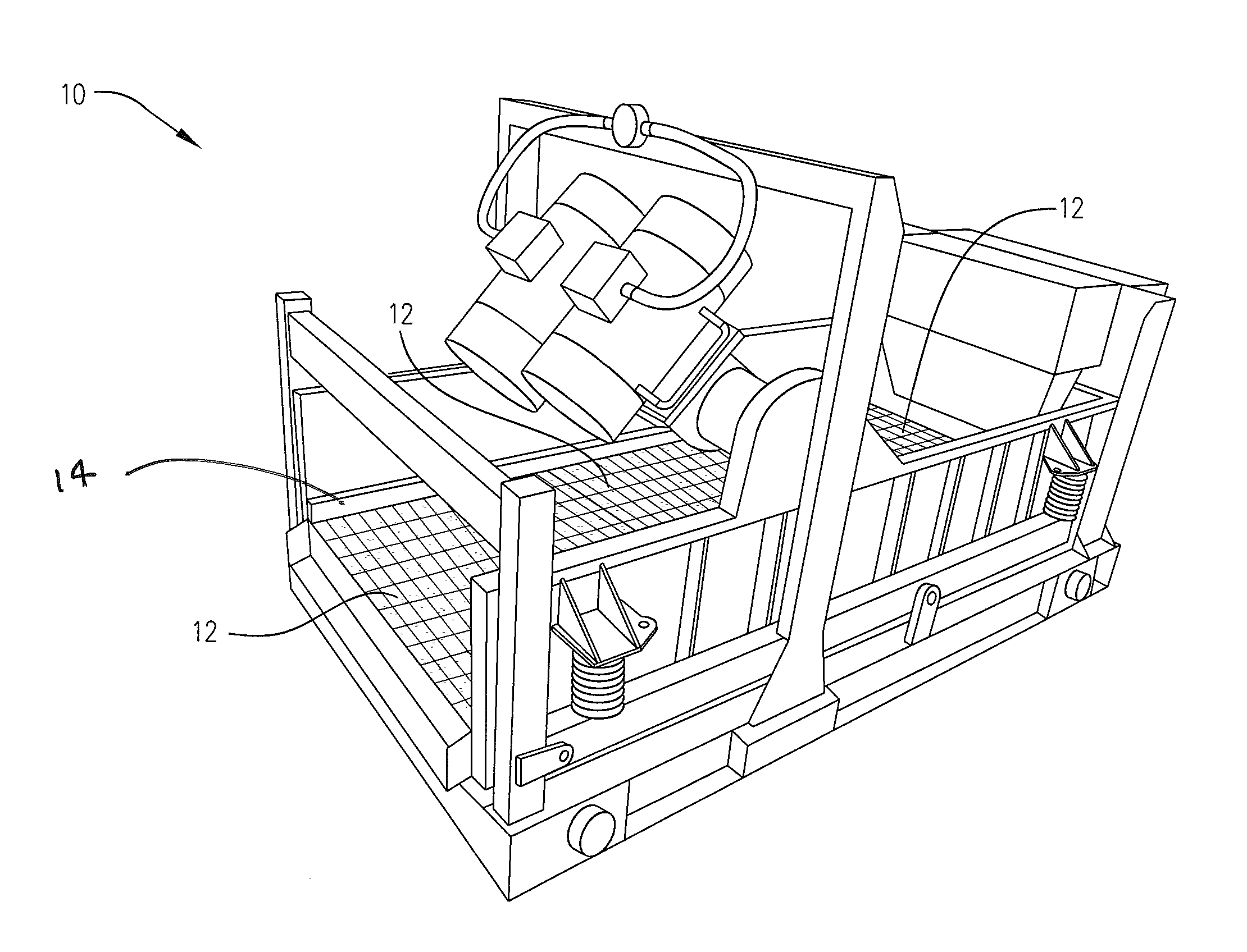 Vibratory shaker screen assembly