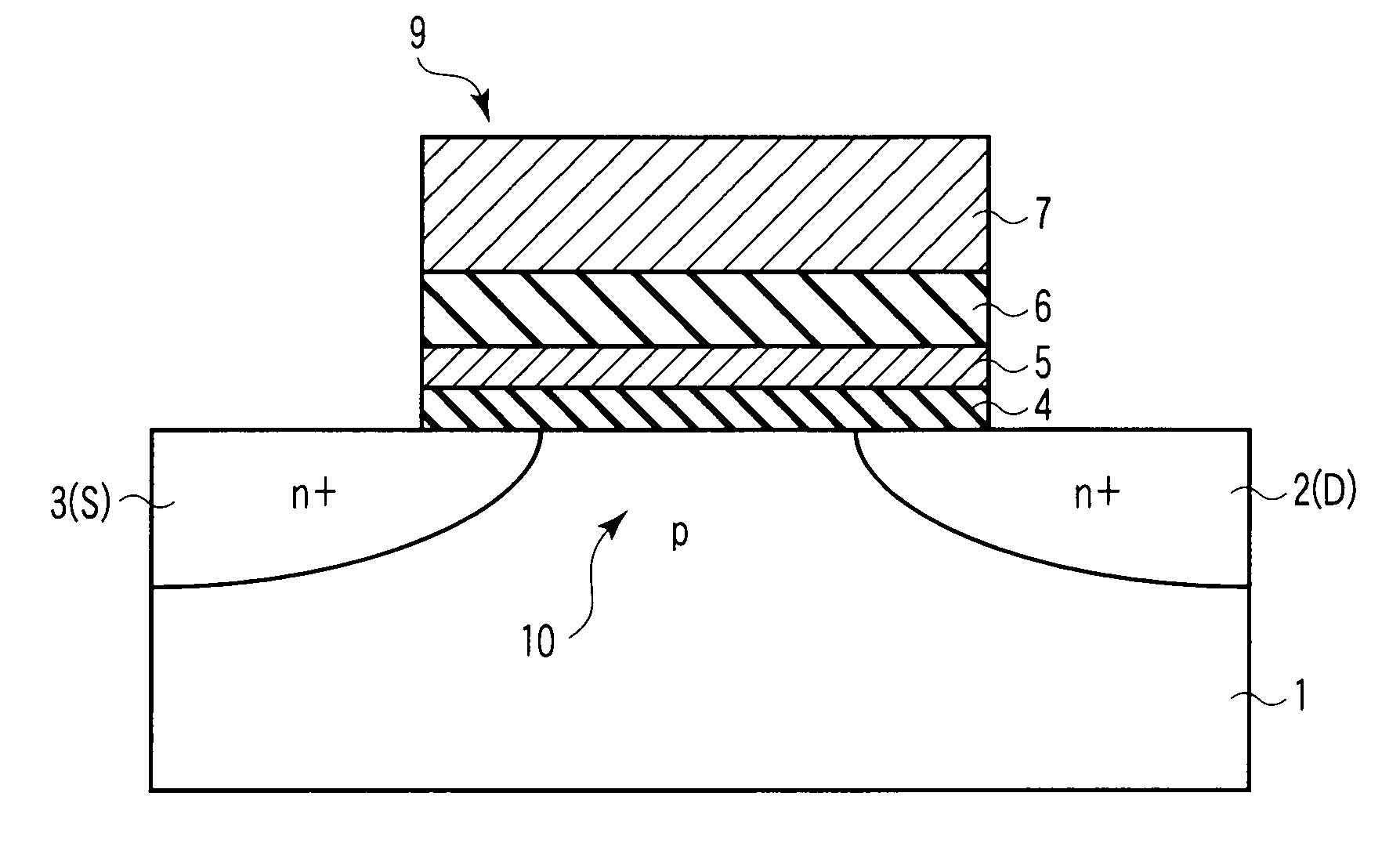 Nonvolatile semiconductor memory and method of manufacturing the same