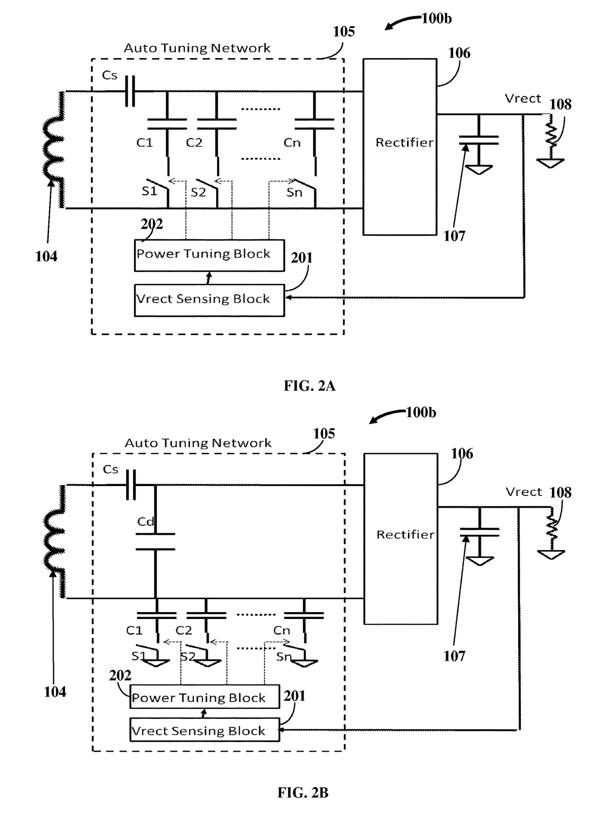 Wireless power system with a self-regulating wireless power receiver