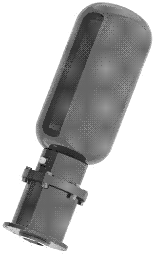 Automatic powder spraying explosion suppressor for coal mine fire protection