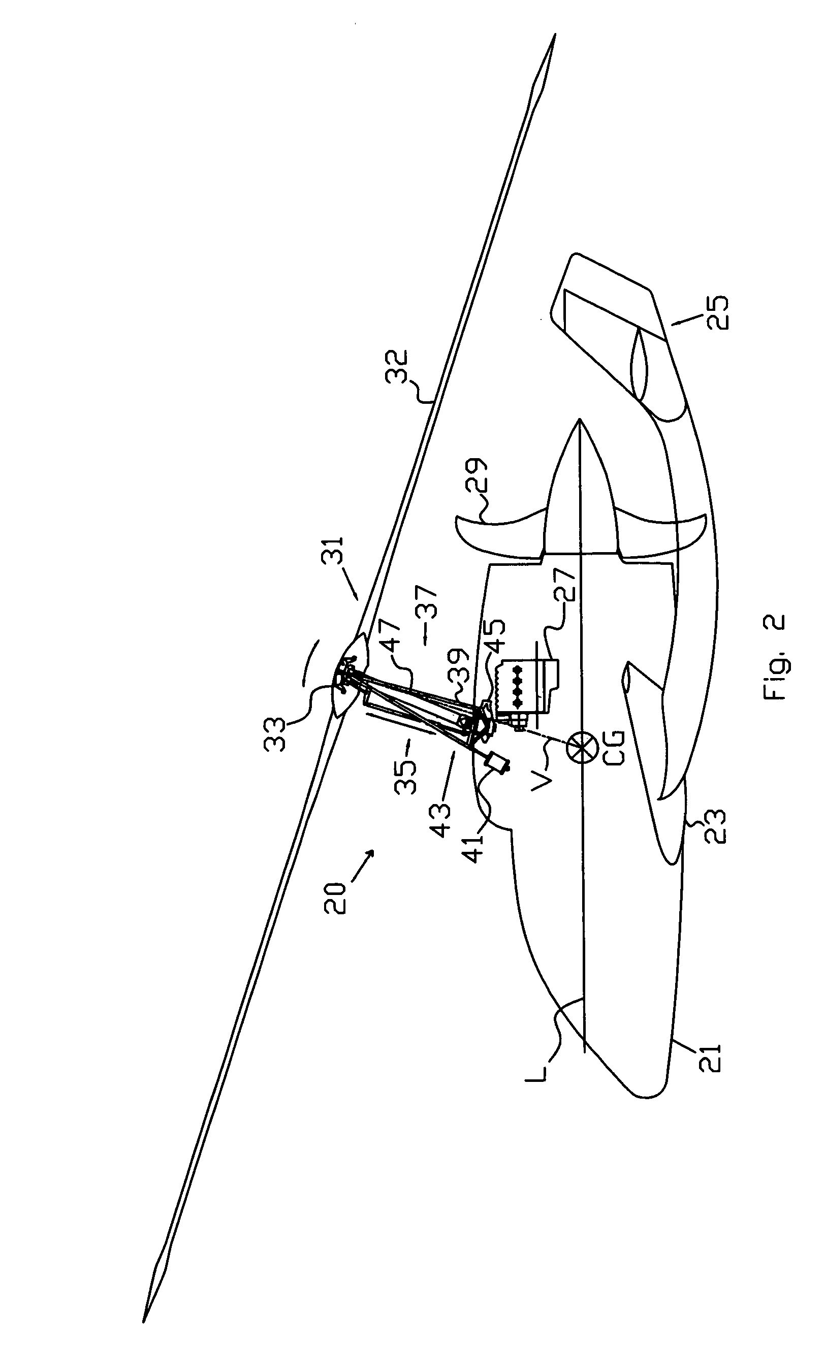 Tilting mast in a rotorcraft