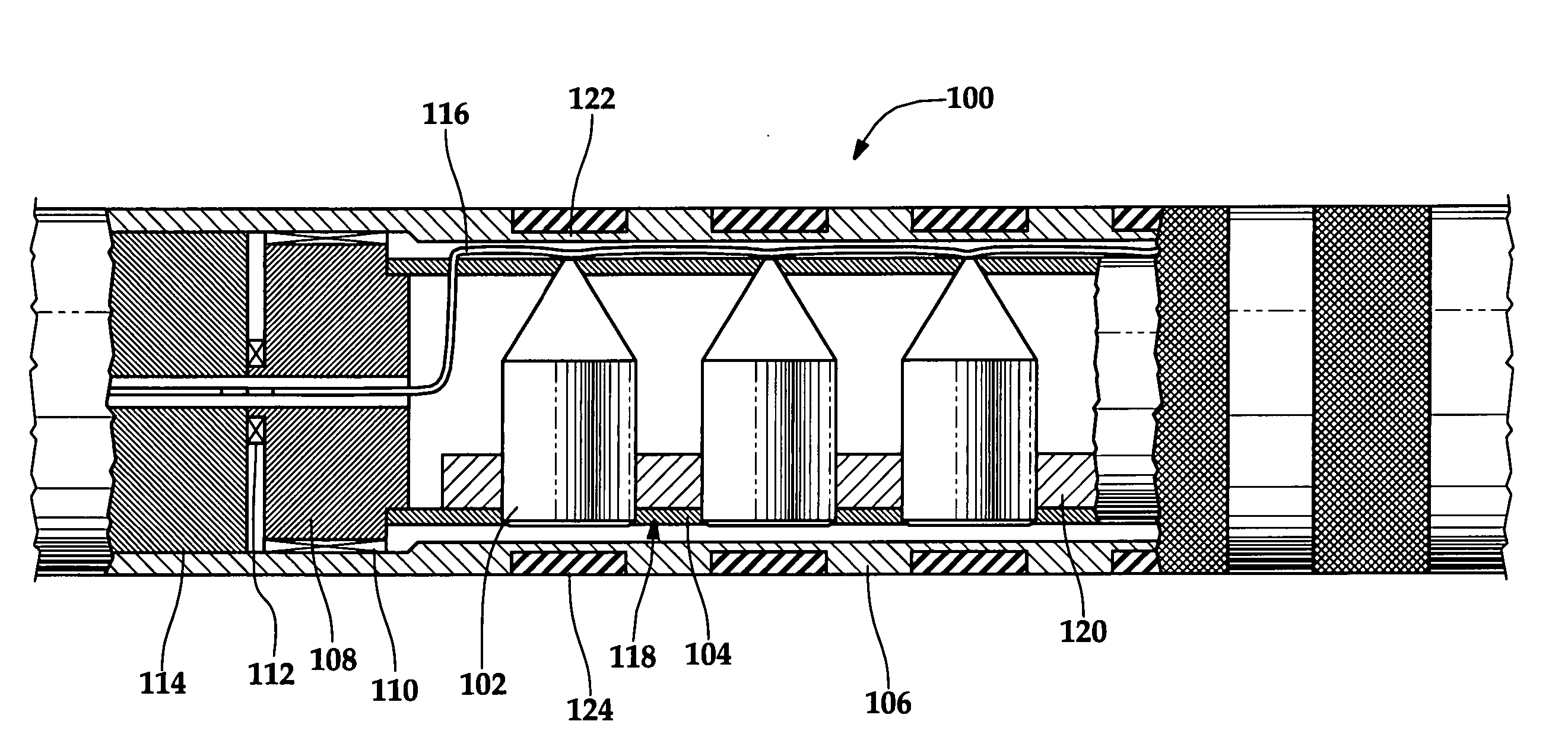 Debris retention perforating apparatus and method for use of same