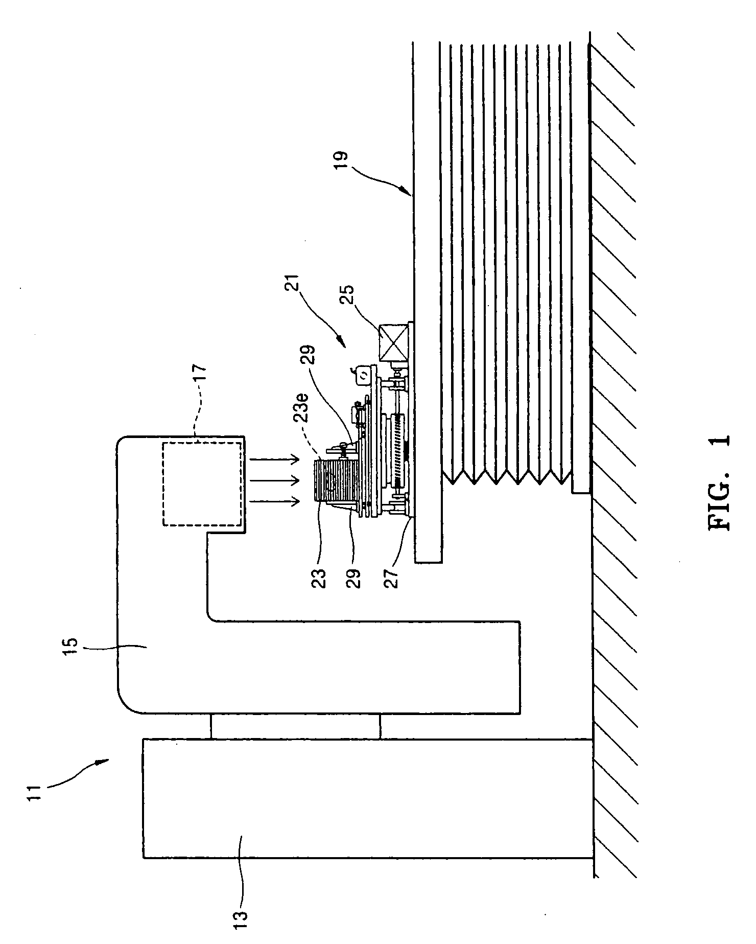 Phantom device having internal organ simulating phantom