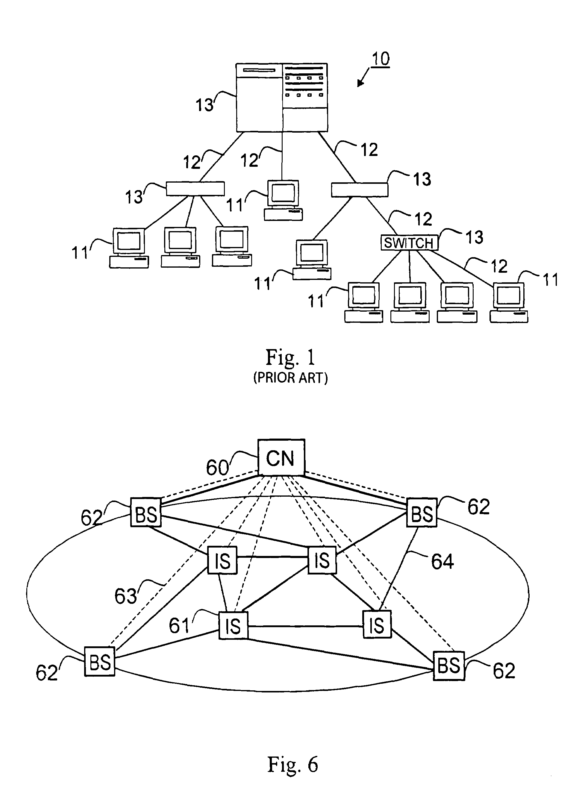 Arrangements for connection-oriented transport in a packet switched communications network