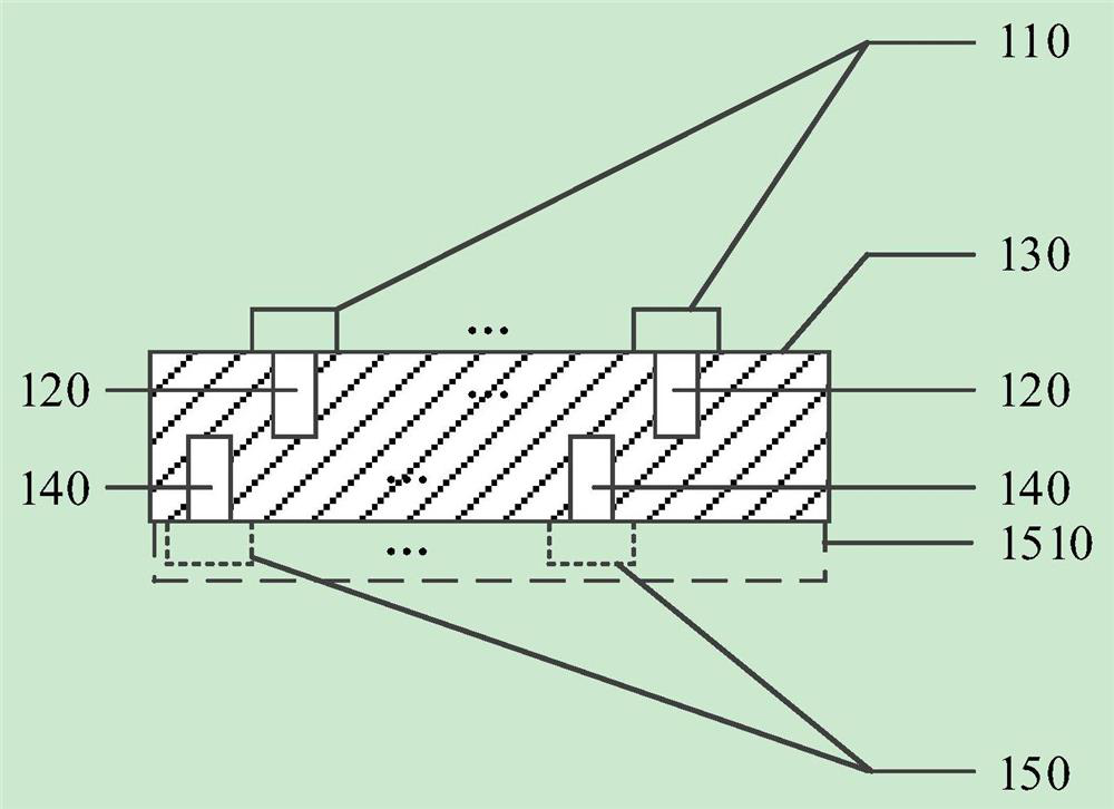 Terminal connection structure, display unit and display