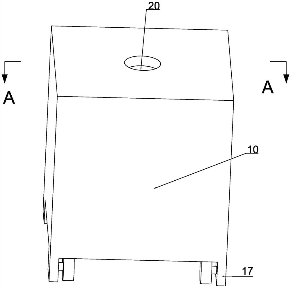 Concrete centrifugal maintenance device