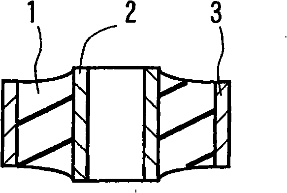 Rubber member including aluminum-based metal component, and production method for the same