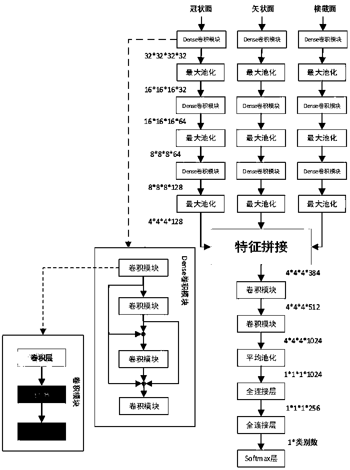 Brain disease diagnosis method based on 3D convolutional neural network