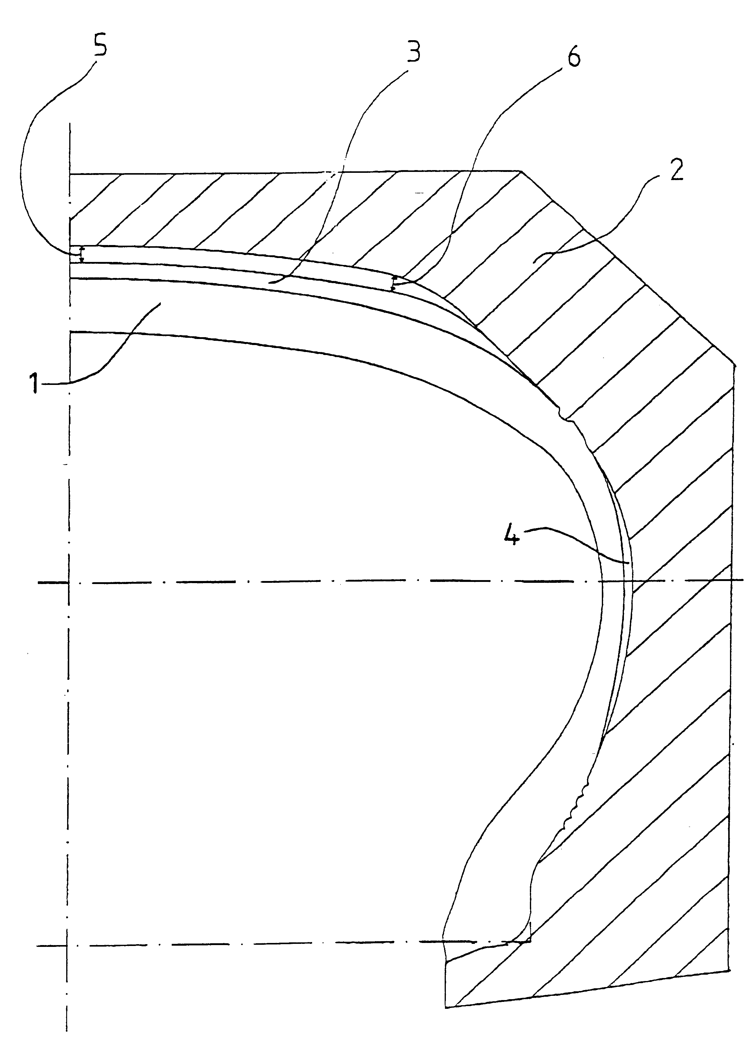 Process for producing a pneumatic tire