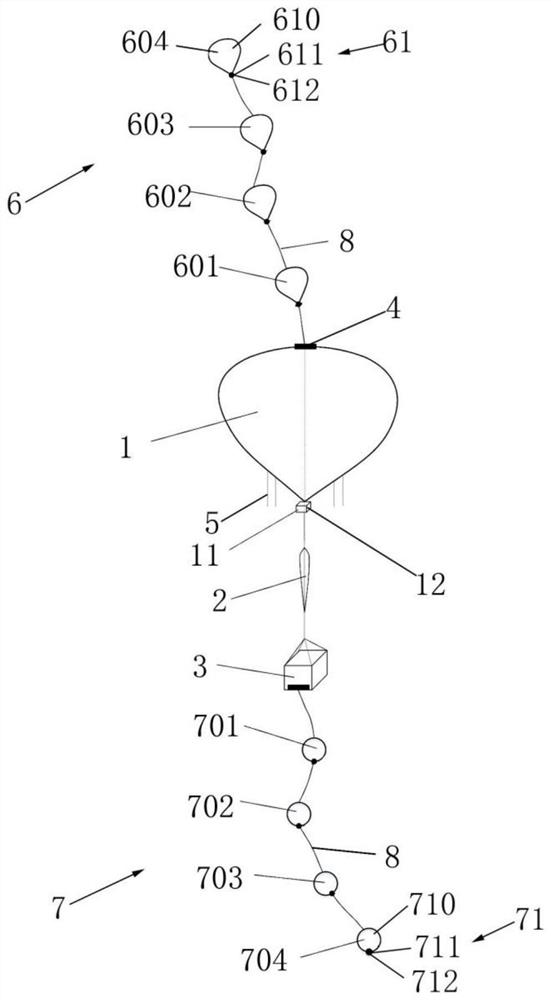 High-altitude balloon flight direction control system and method