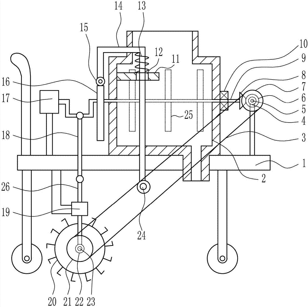 Agricultural soil full-fertility-intensifying processor