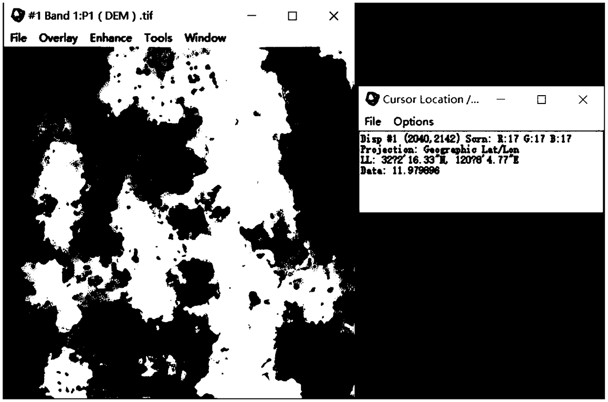 A method for automatic extraction of forest canopy closure by UAV digital elevation model