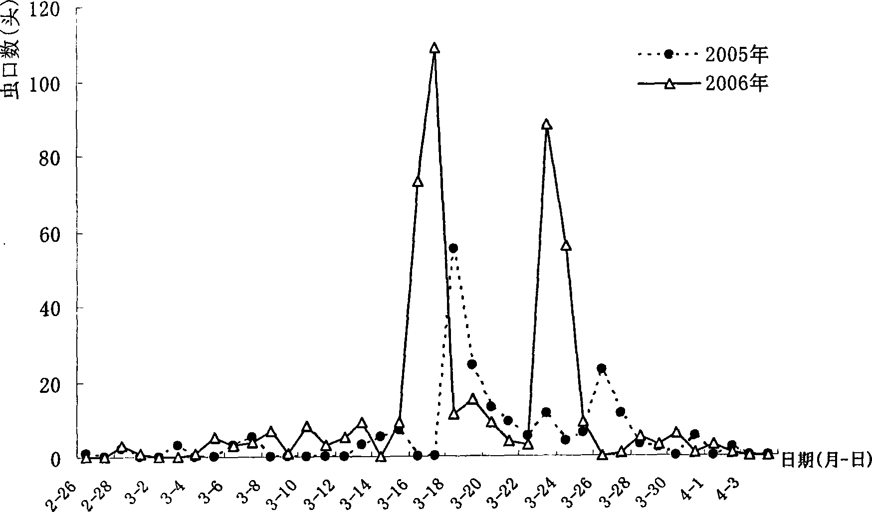 Attractant for oriental arborvitae trunk borer