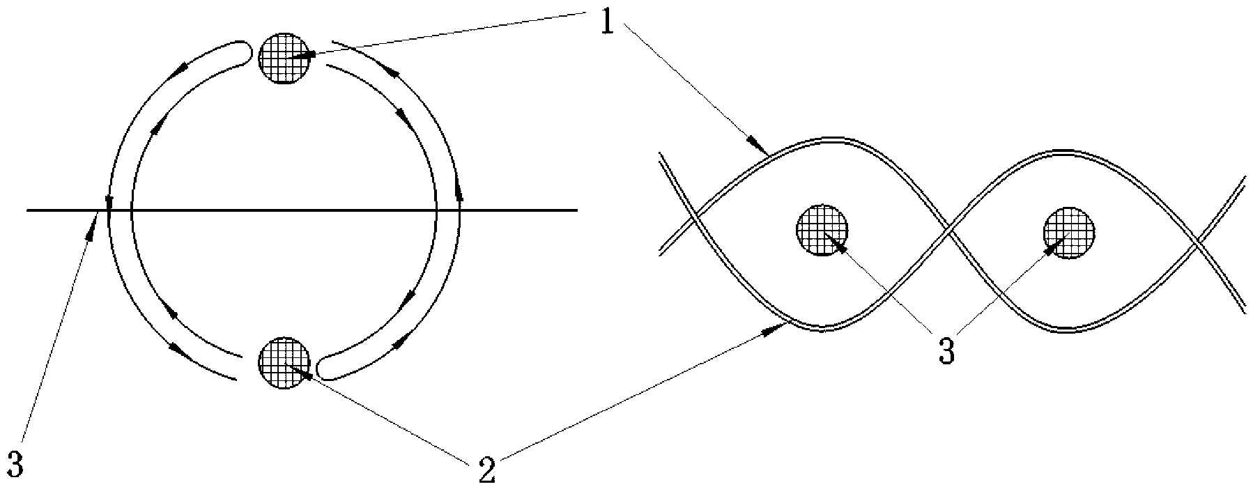 Edge weaving method of weaving machine