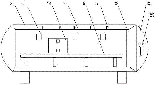 Processing apparatus and processing method for microwave cured fiber reinforced resin matrix composite