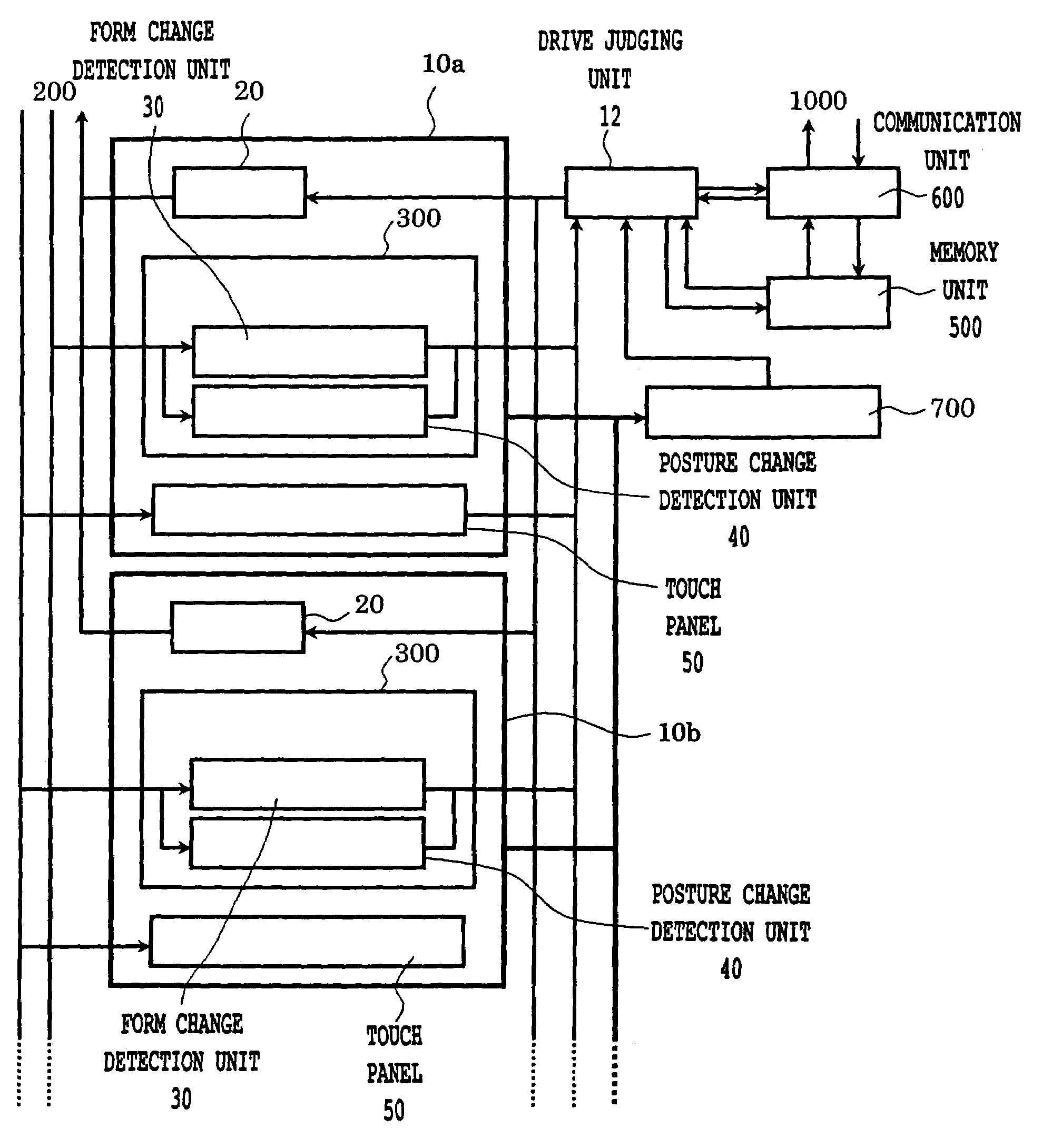 Display input device and display input system