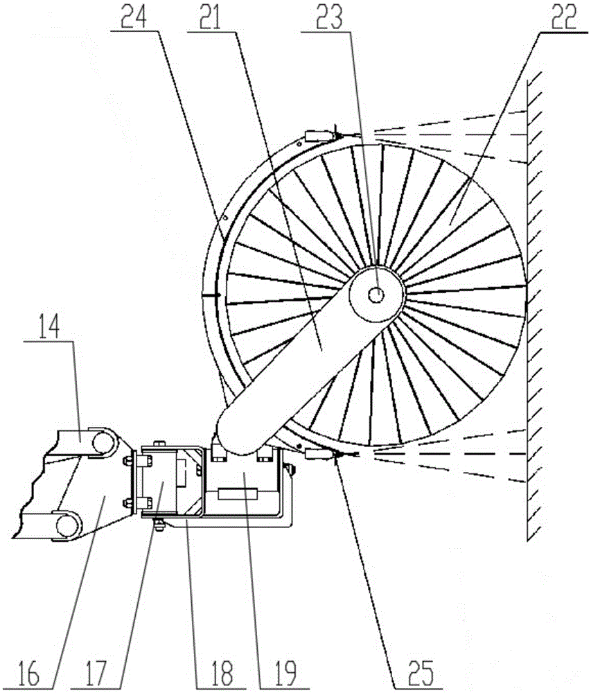 Attitude adjustment device and rolling brush device of rolling brush type cleaning equipment