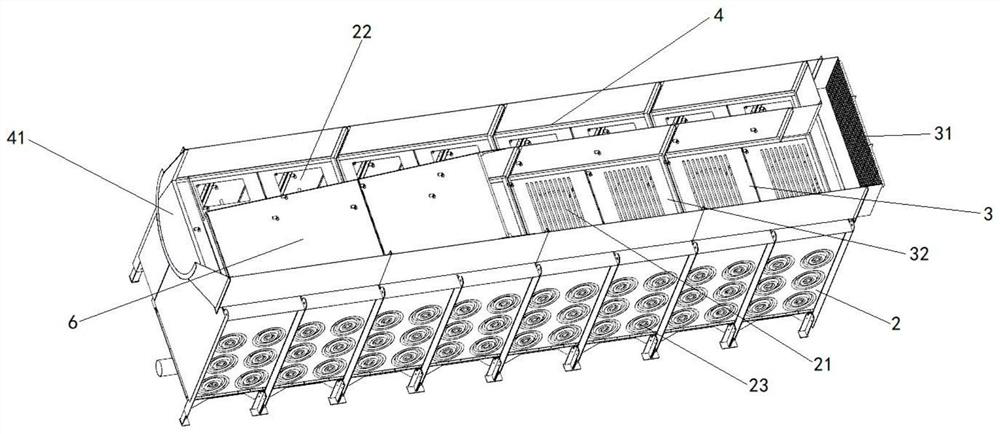 Tunnel dust removal equipment