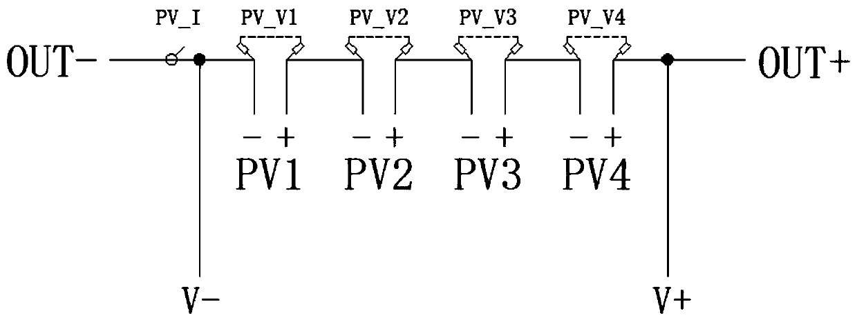 On-line monitoring system for electrical performance of multi-channel photovoltaic module