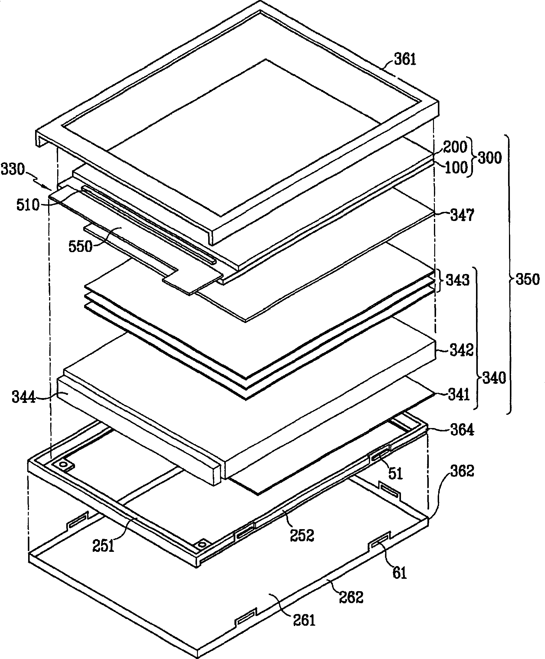 Thin film transistor panel and liquid crystal display using the same