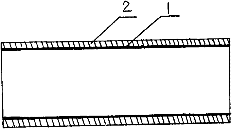 Fiber wound reinforced self-lubricating composite bearing and manufacturing method thereof