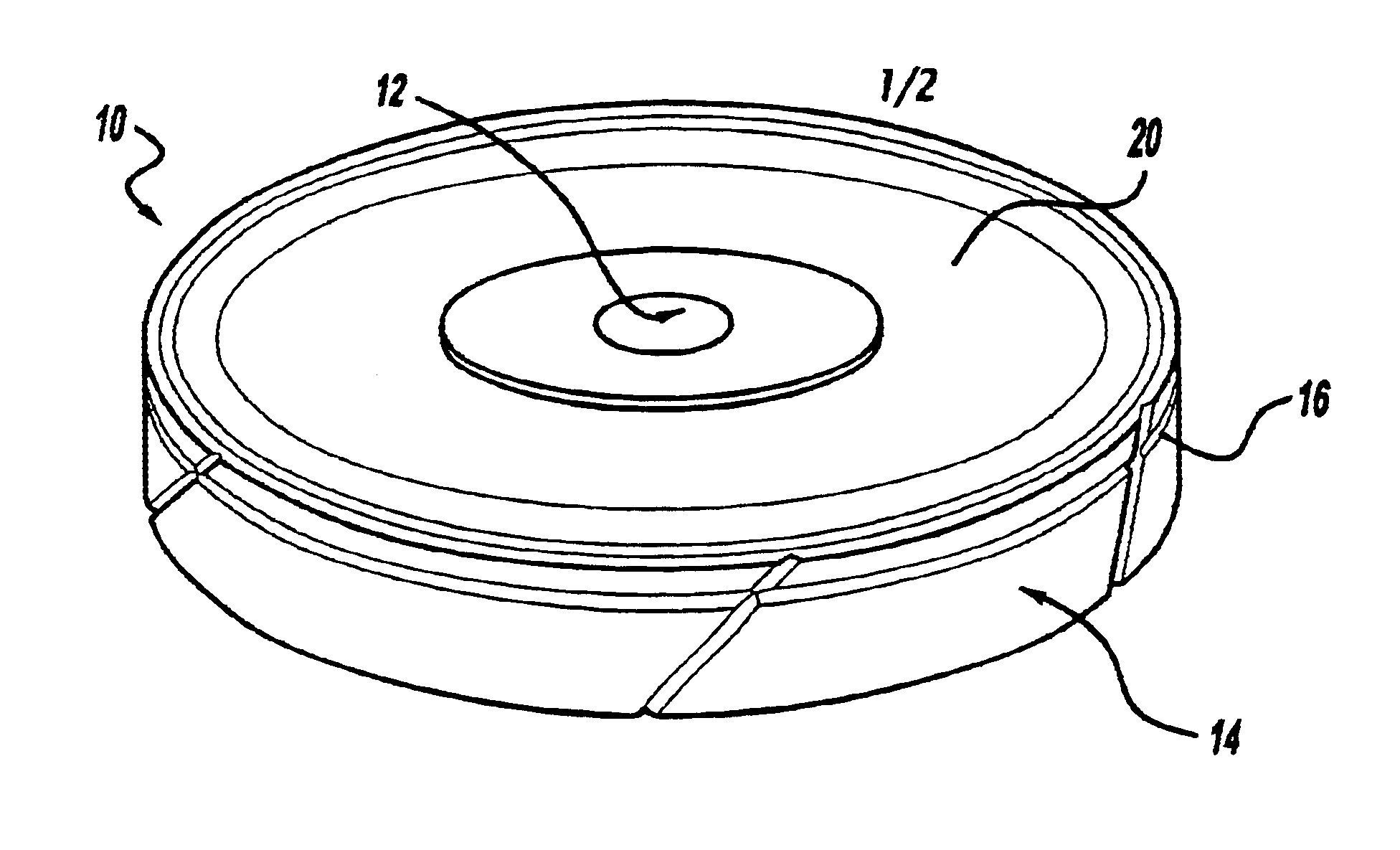 Bevel edging wheel with swarf clearance