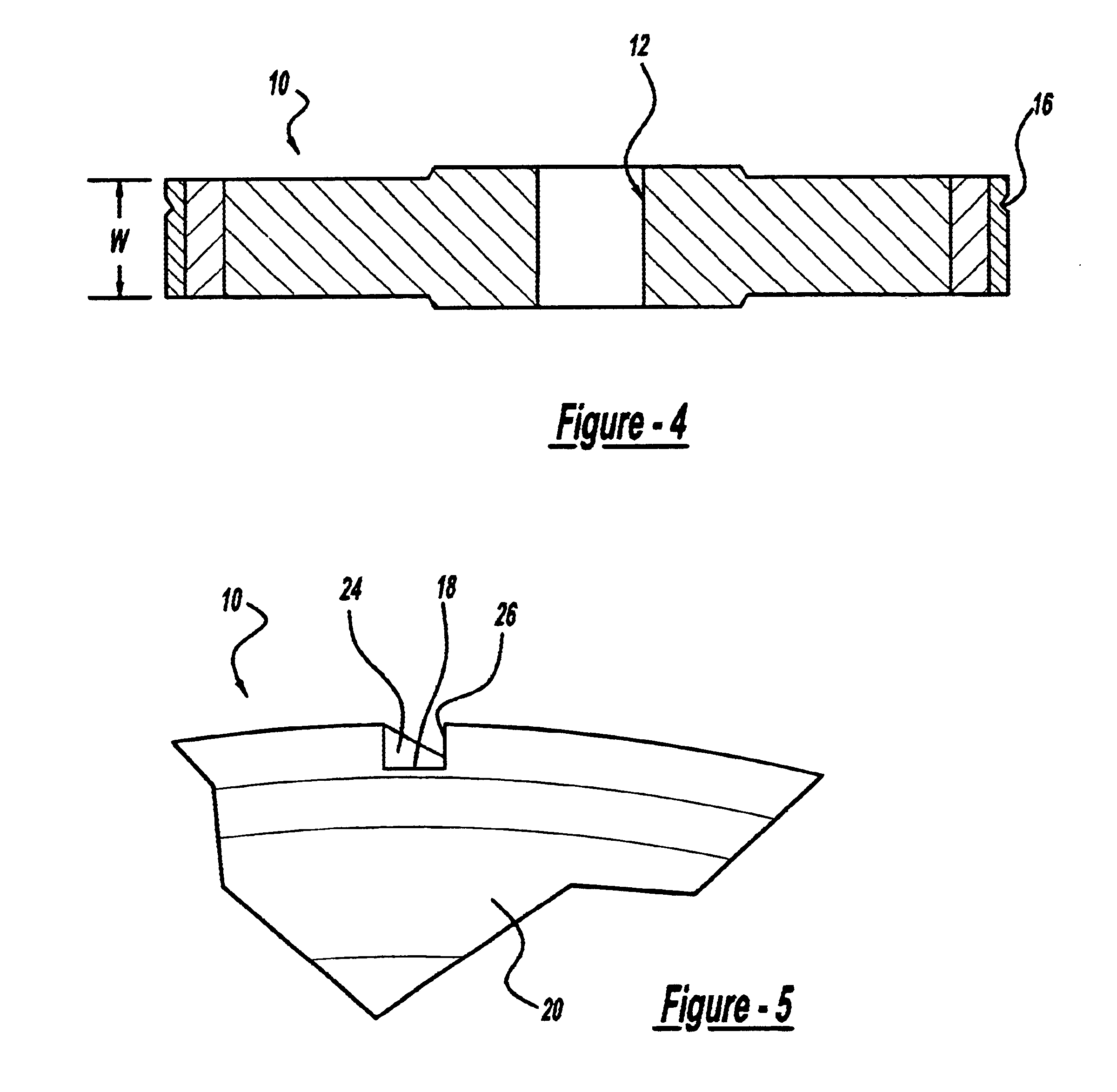 Bevel edging wheel with swarf clearance