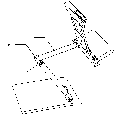 Portable folding drawing board frame