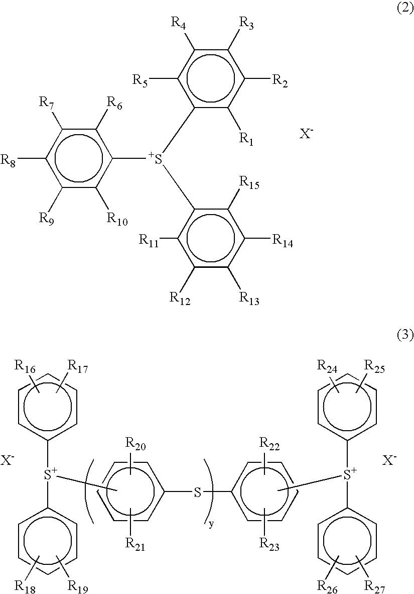 Resist composition for electron beam, EUV or X-ray