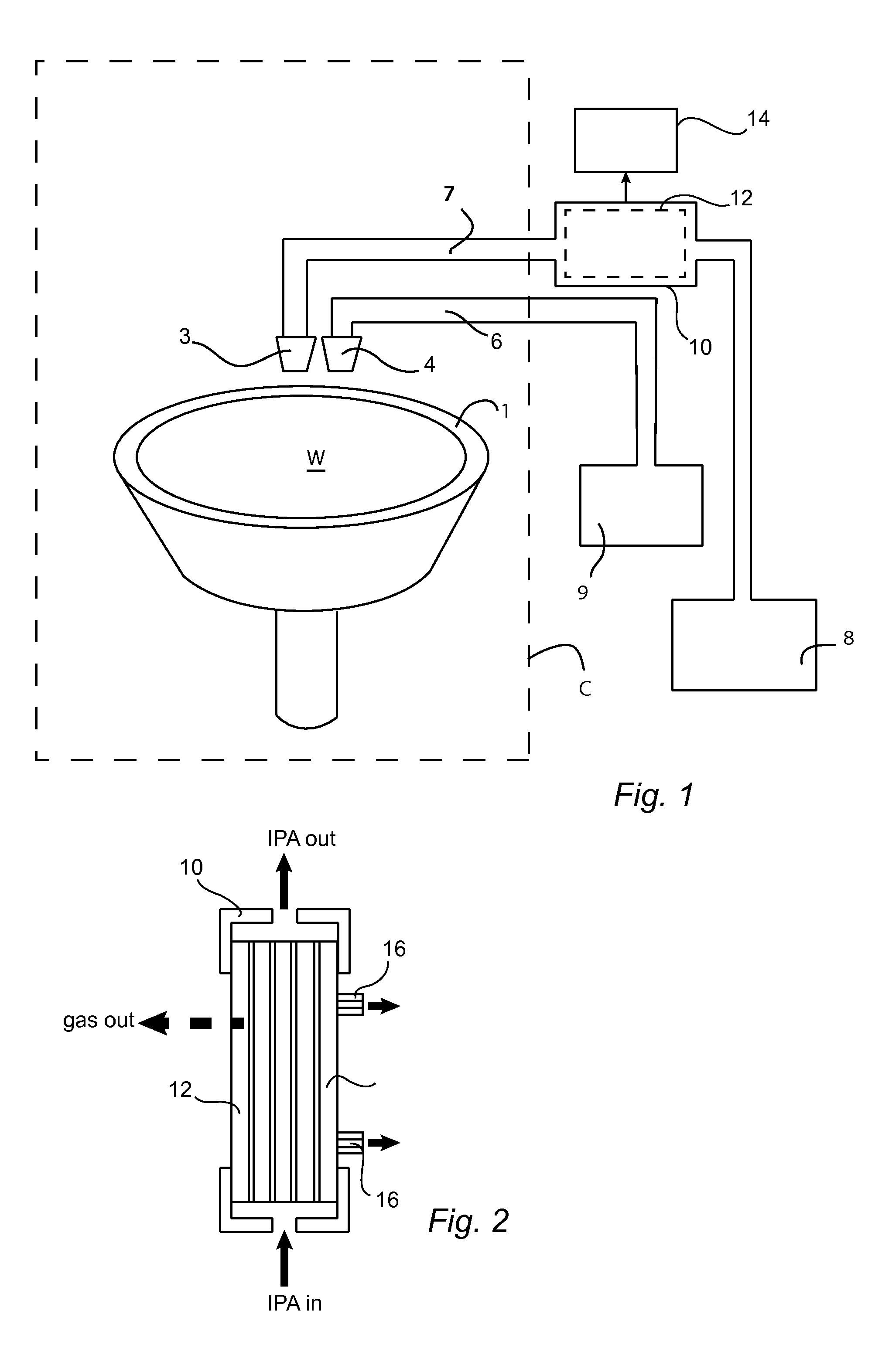 Method and apparatus for liquid treatment of wafer shaped articles