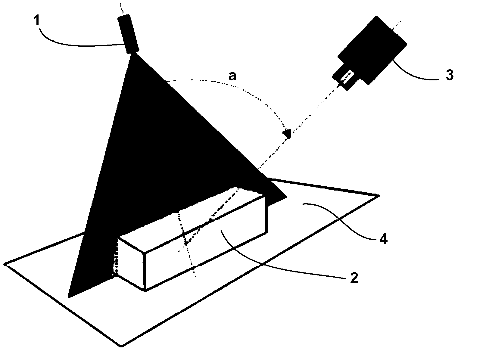 Analysis of the digital image of the external surface of a tyre and processing of false measurement points