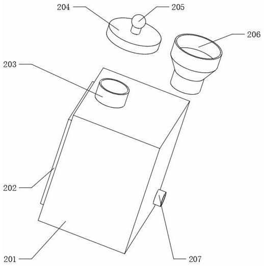 Irrigation device facilitating water quantity control for fruit tree planting and use method