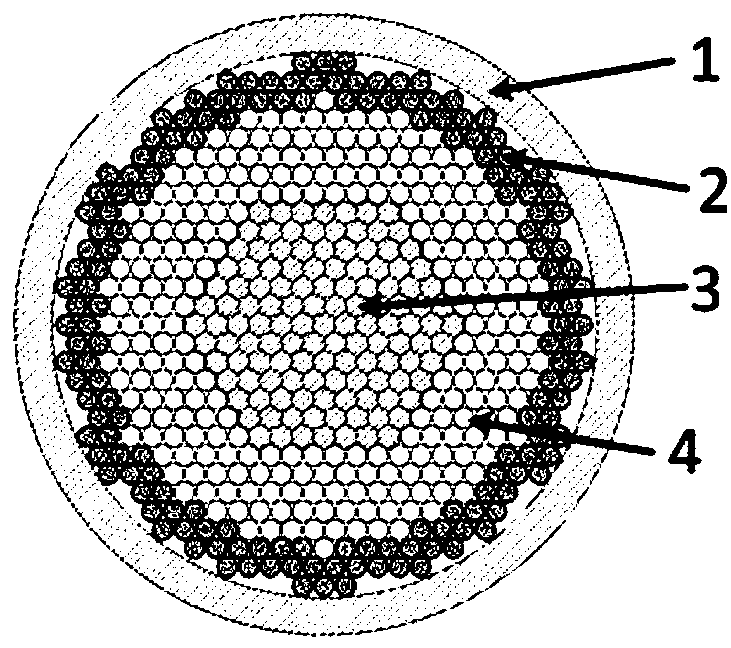 Preparation method of composite rod for improving performance of Nb3Sn superconducting composite wire